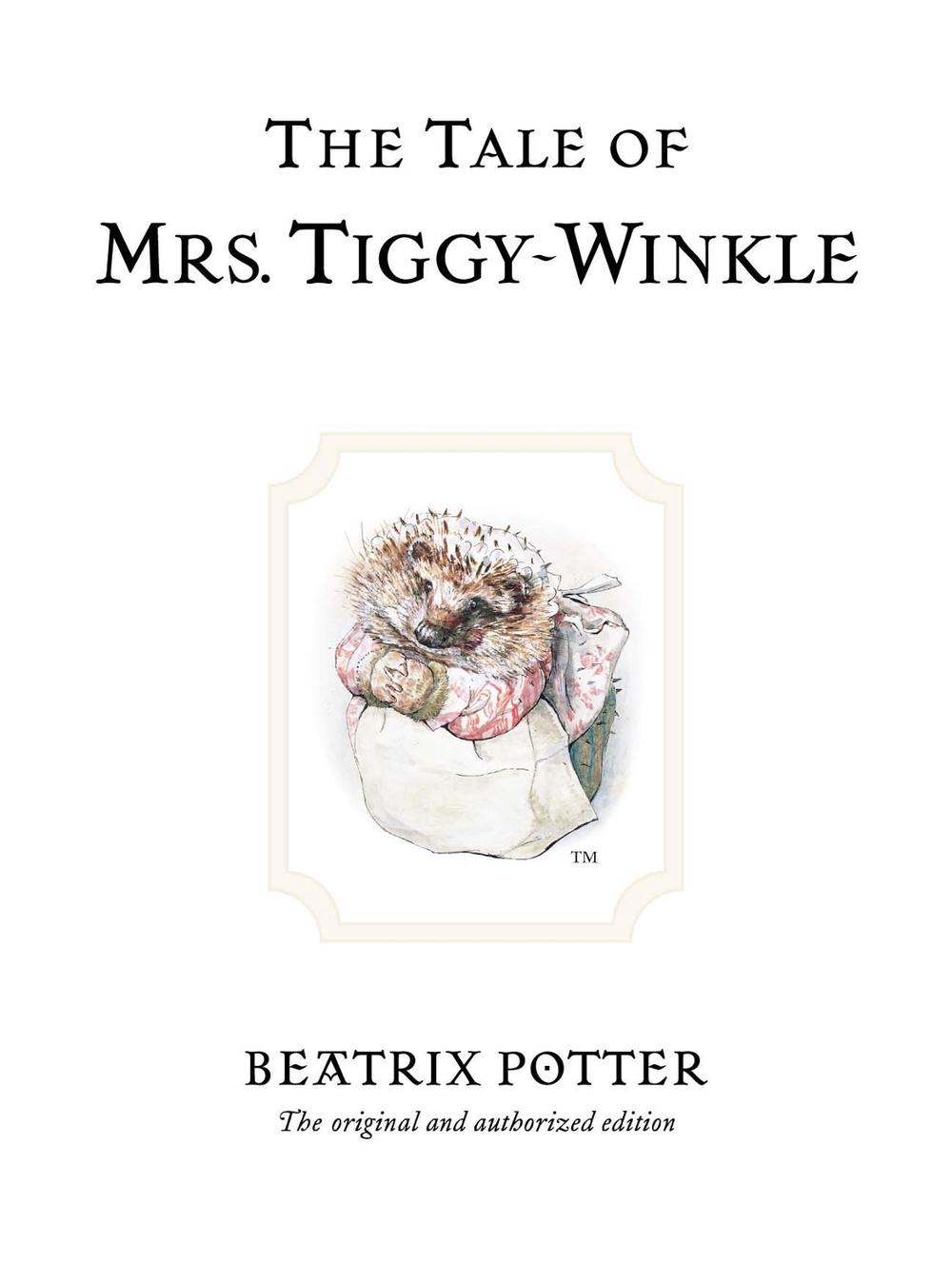 The Tale of Mrs. Tiggy-Winkle, 9780723247753