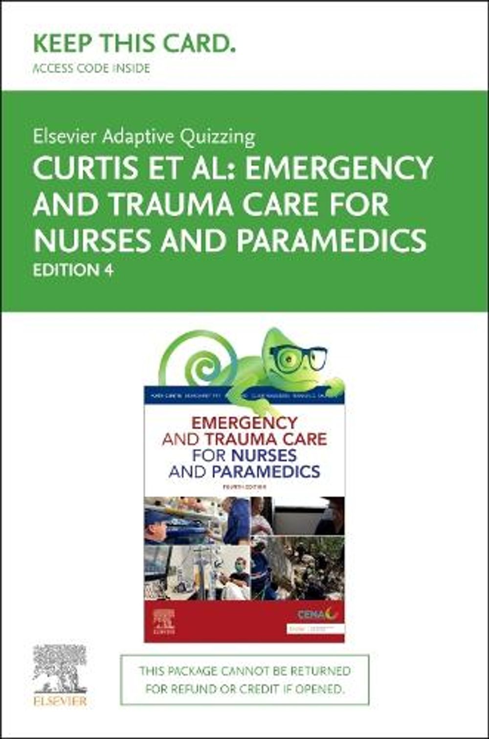 Elsevier Adaptive Quizzing for Emergency and Trauma Care for Nurses and ...