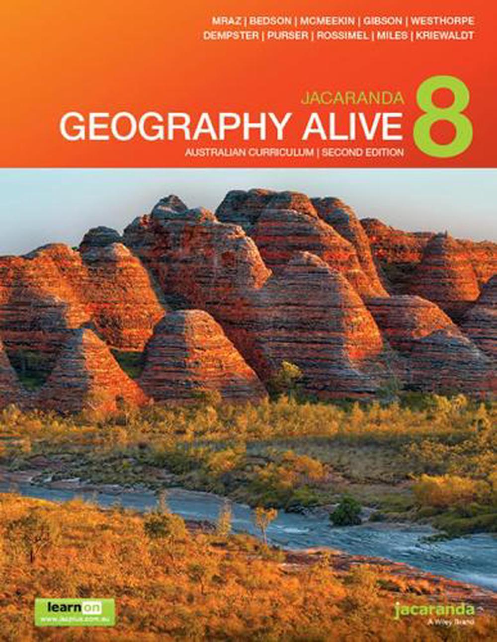 Jacaranda Geography Alive 8 Australian Curriculum, learnON & Print by Judy Mraz, Paperback