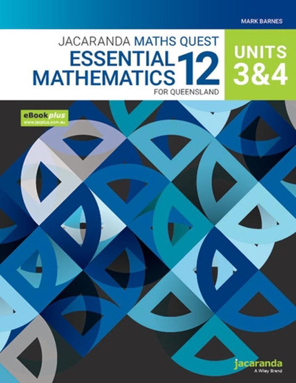 Jacaranda Maths Quest 12 Essential Mathematics Units 3&4 for Queensland eBookPLUS & Print, 9780730368922