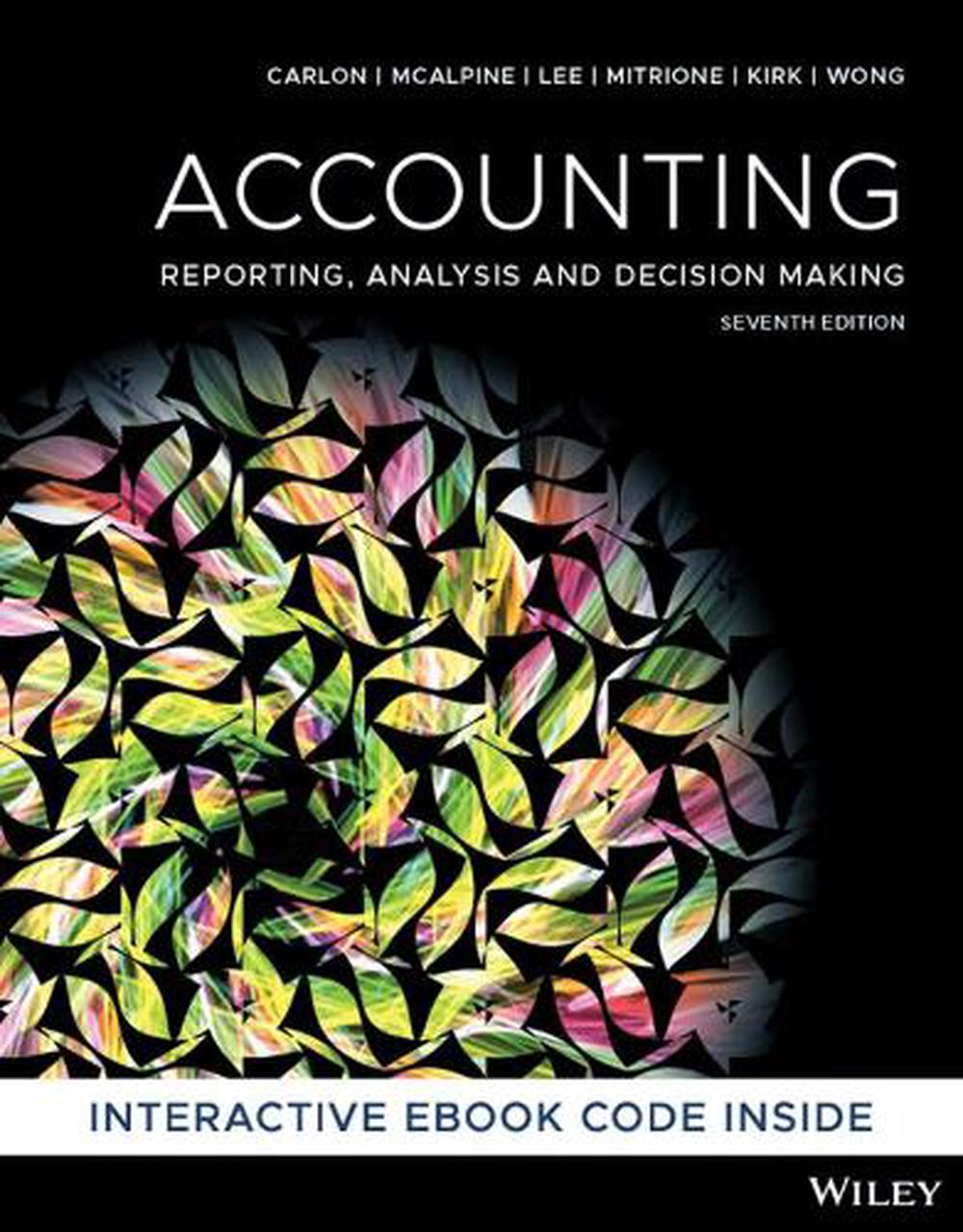 Accounting: Reporting, Analysis and Decision Making, 9780730391906