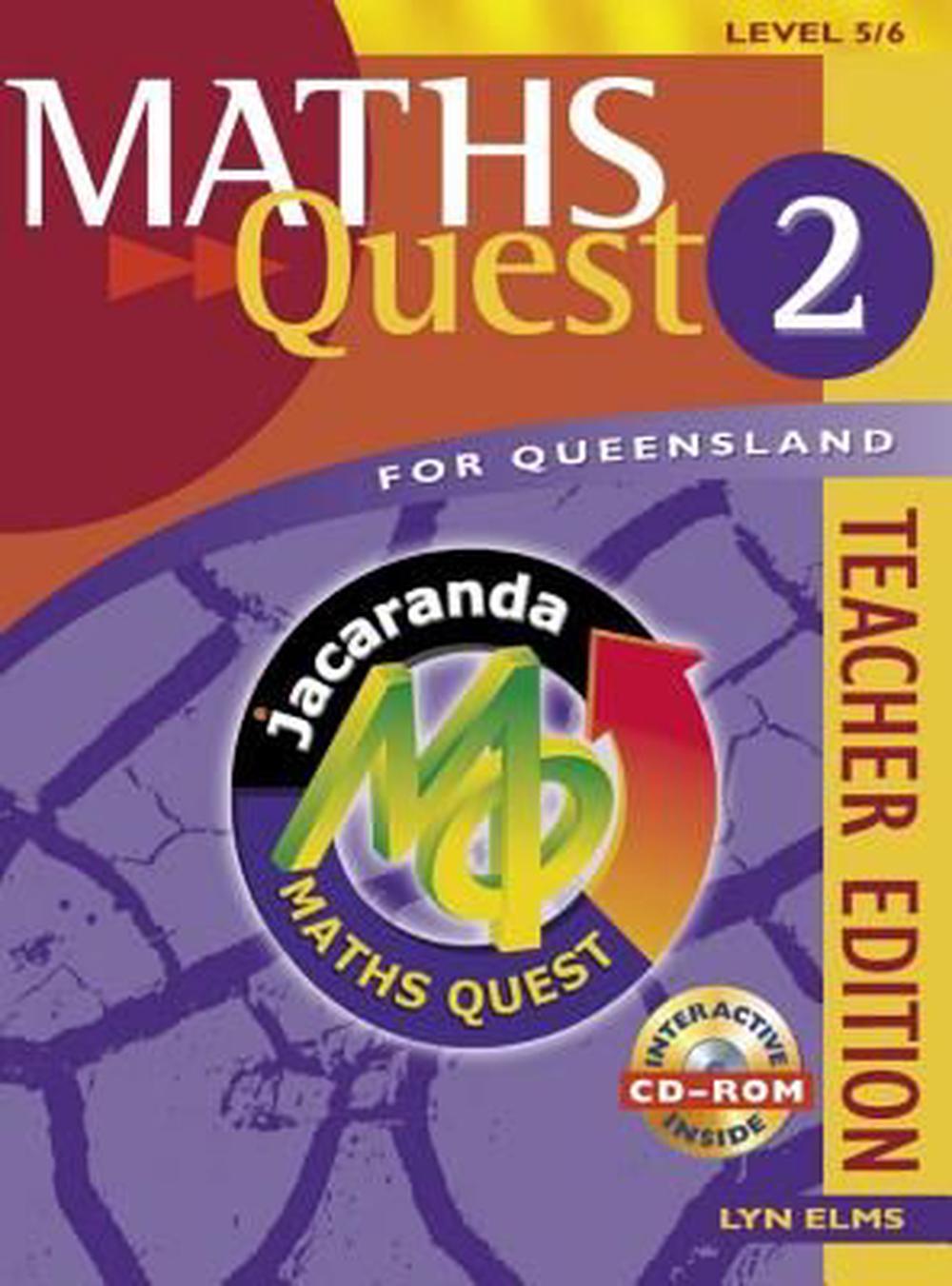 Maths Quest for Queensland Book 2 by Lyn Elms, Paperback, 9780731400492