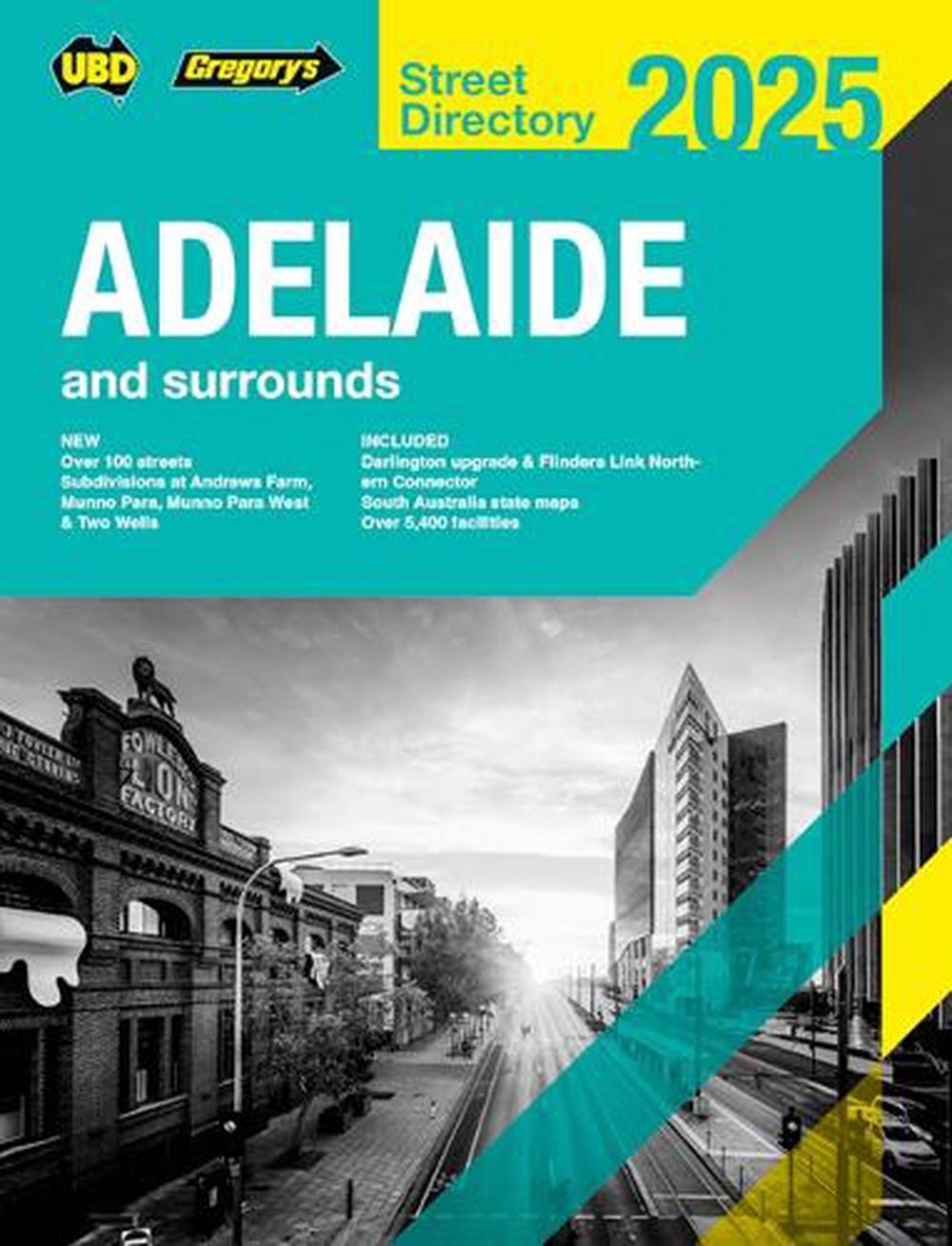 Adelaide Street Directory 2025 63rd ed, 9780731933372