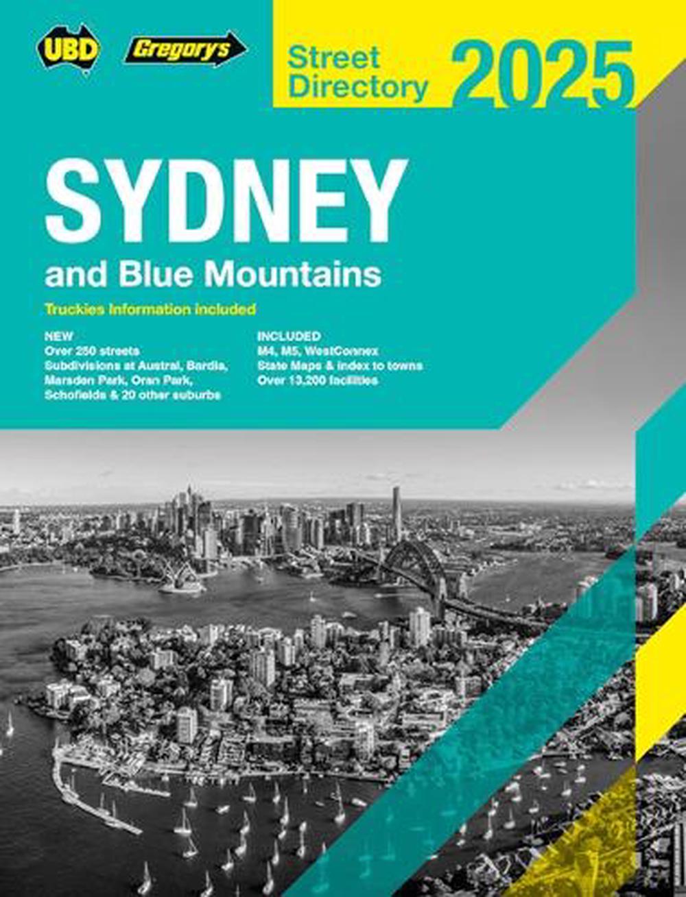 Sydney & Blue Mountains Street Directory (incl Truckies) 2025 61st, 9780731933402