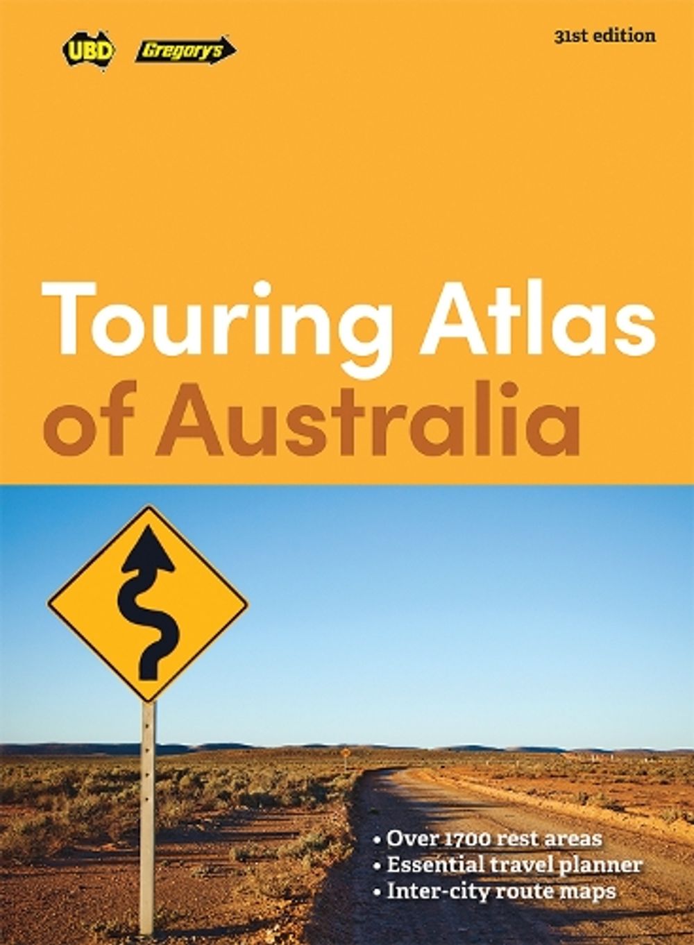 Touring Atlas of Australia 31st Edition by UBD Gregory's - ISBN: 9780731933730