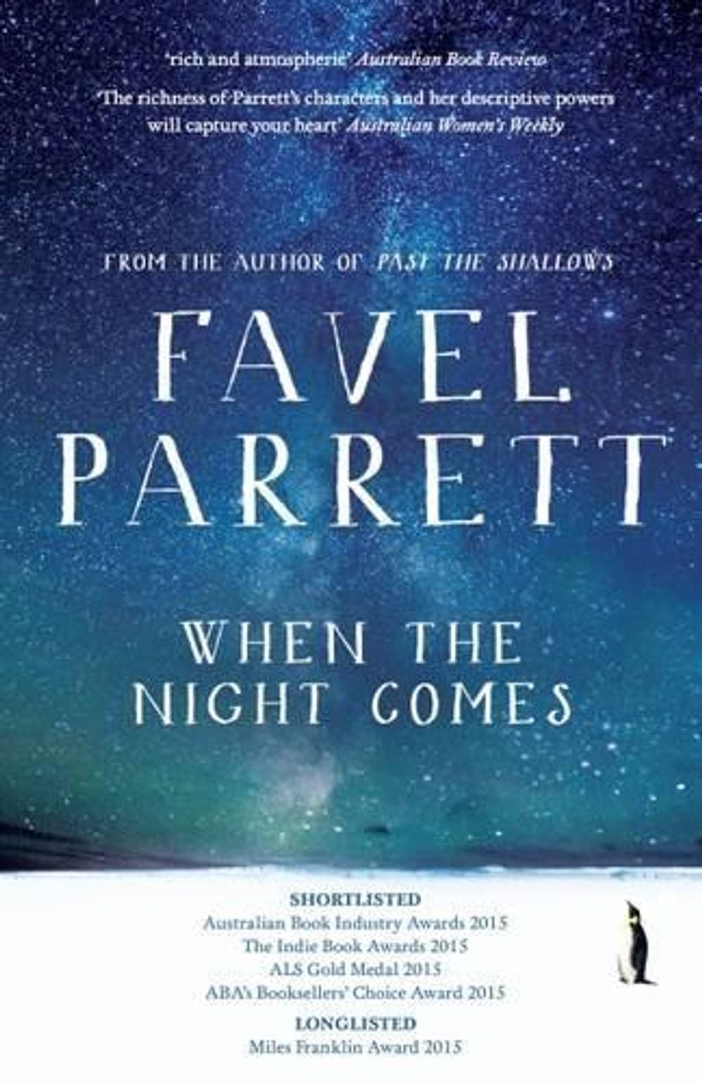 When the Night Comes by Favel Parrett - ISBN: 9780733636448