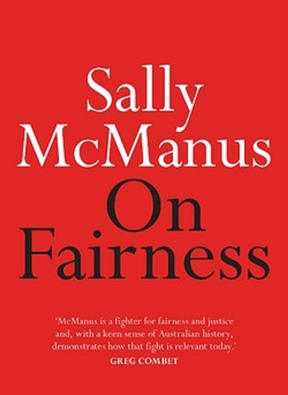 On Fairness by Sally McManus - ISBN: 9780733644313