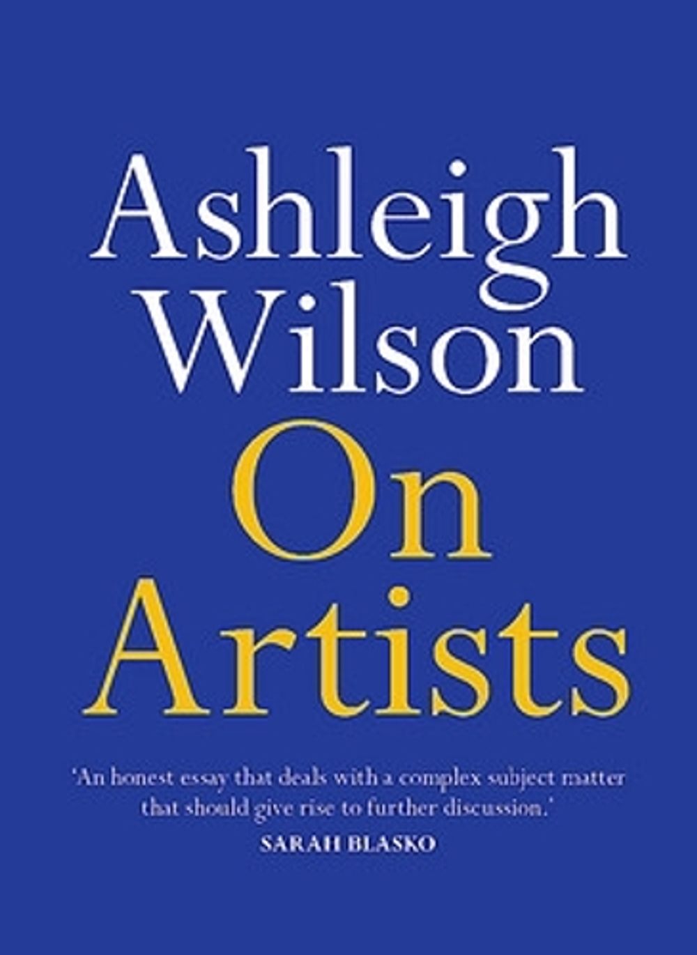 On Artists by Ashleigh Wilson - ISBN: 9780733644405