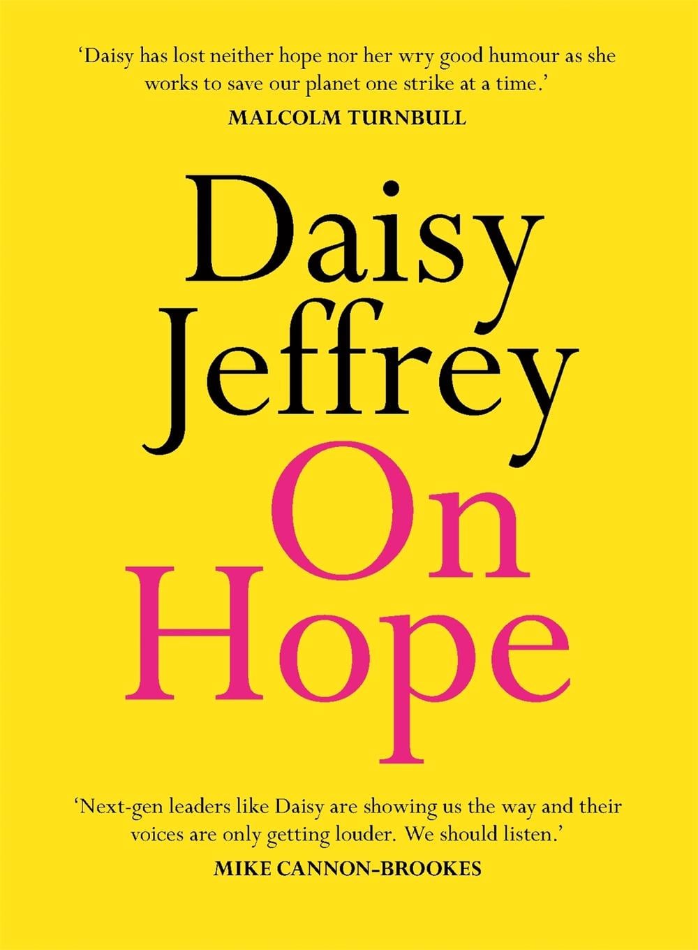 On Hope by Daisy Jeffrey - ISBN: 9780733644665
