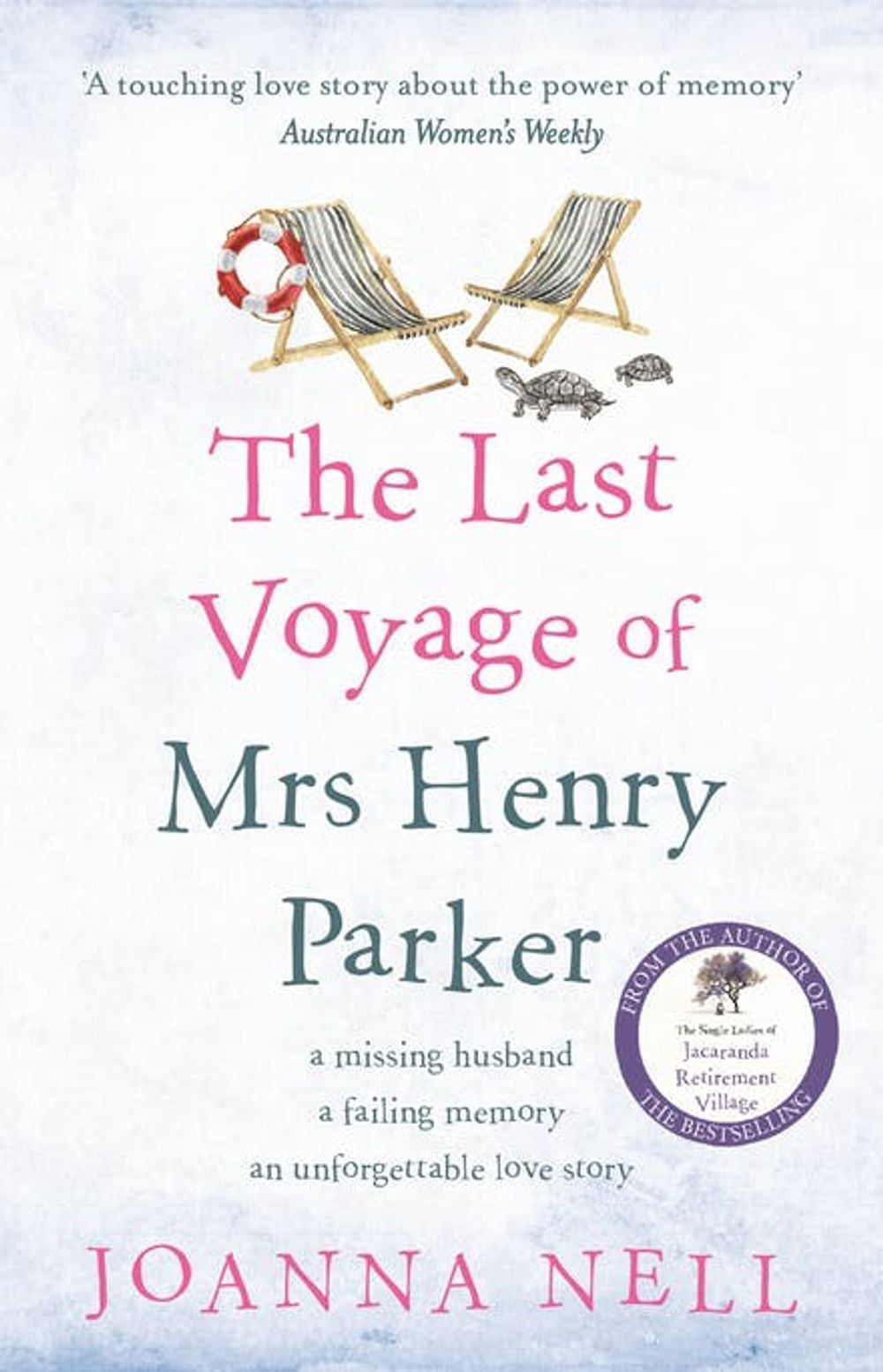 The Last Voyage of Mrs Henry Parker by Joanna Nell - ISBN: 9780733645112