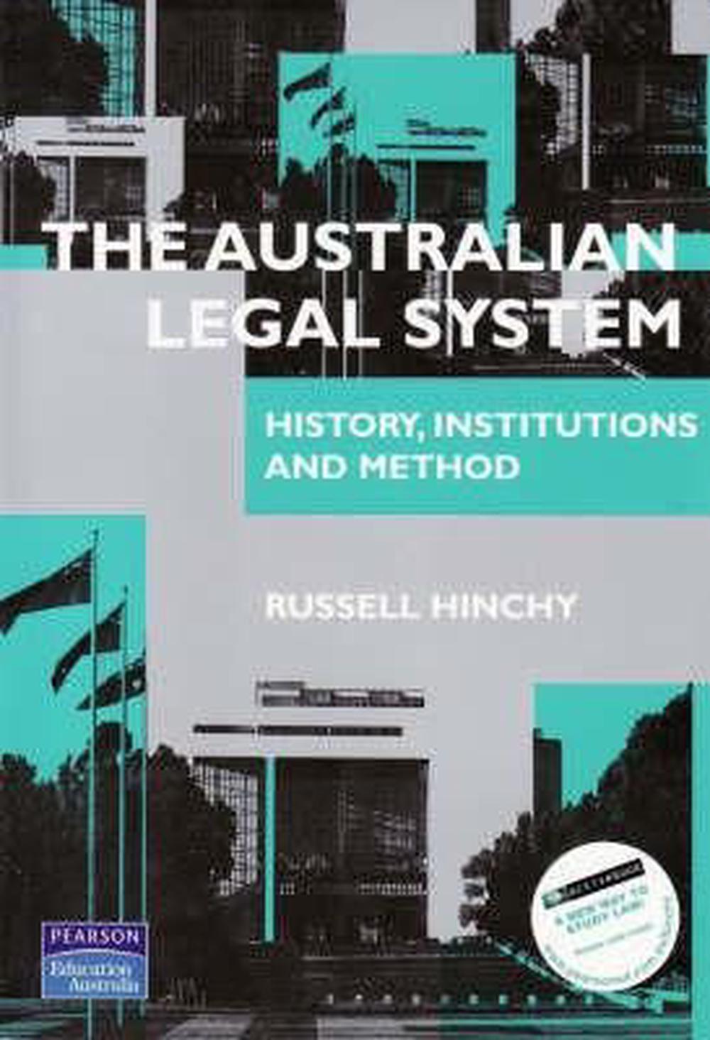 The Australian Legal System By Russell Hinchy Paperback 9780733976582 Buy Online At The Nile 0469