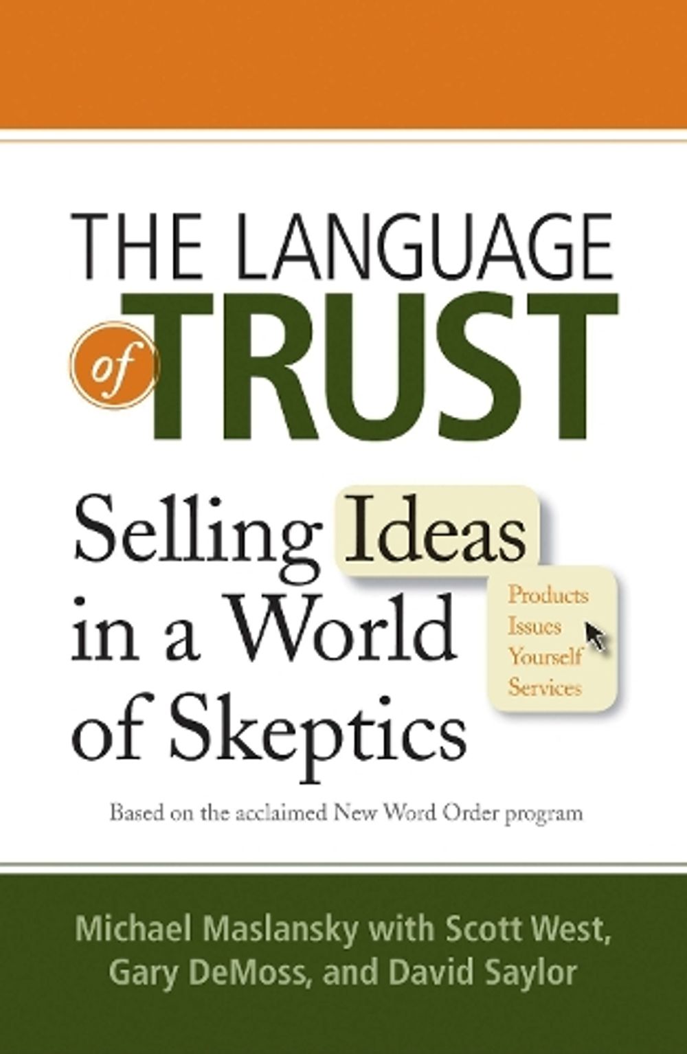 The Language of Trust by Michael Maslansky - ISBN: 9780735204560