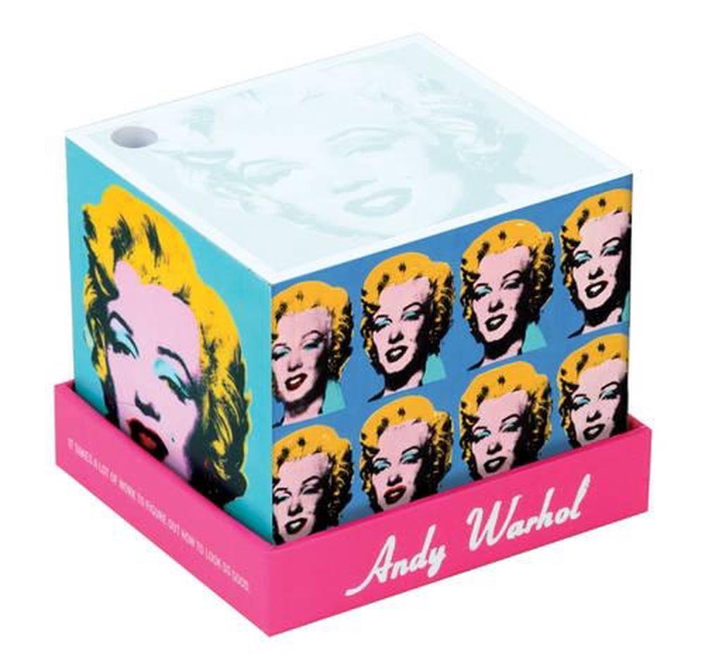 Galison Andy Warhol Marilyn Memo Block, 9780735338463