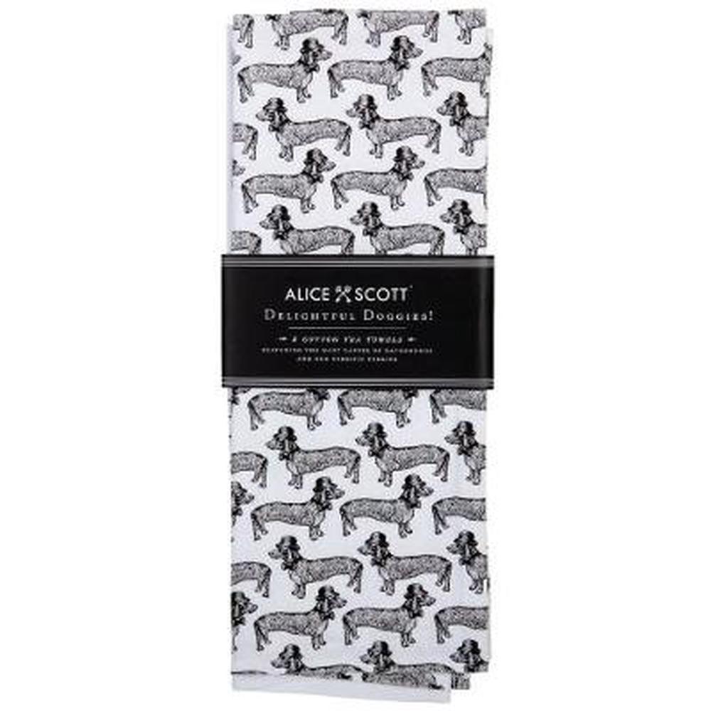 Galison Alice Scott Tea Towel Set, 9780735348172