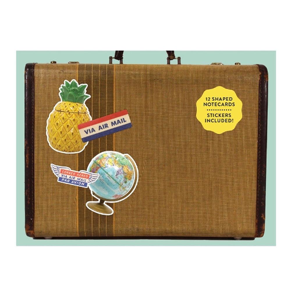 Mudpuppy Press Vintage Shaped Portfolio Notecards, 9780735349711