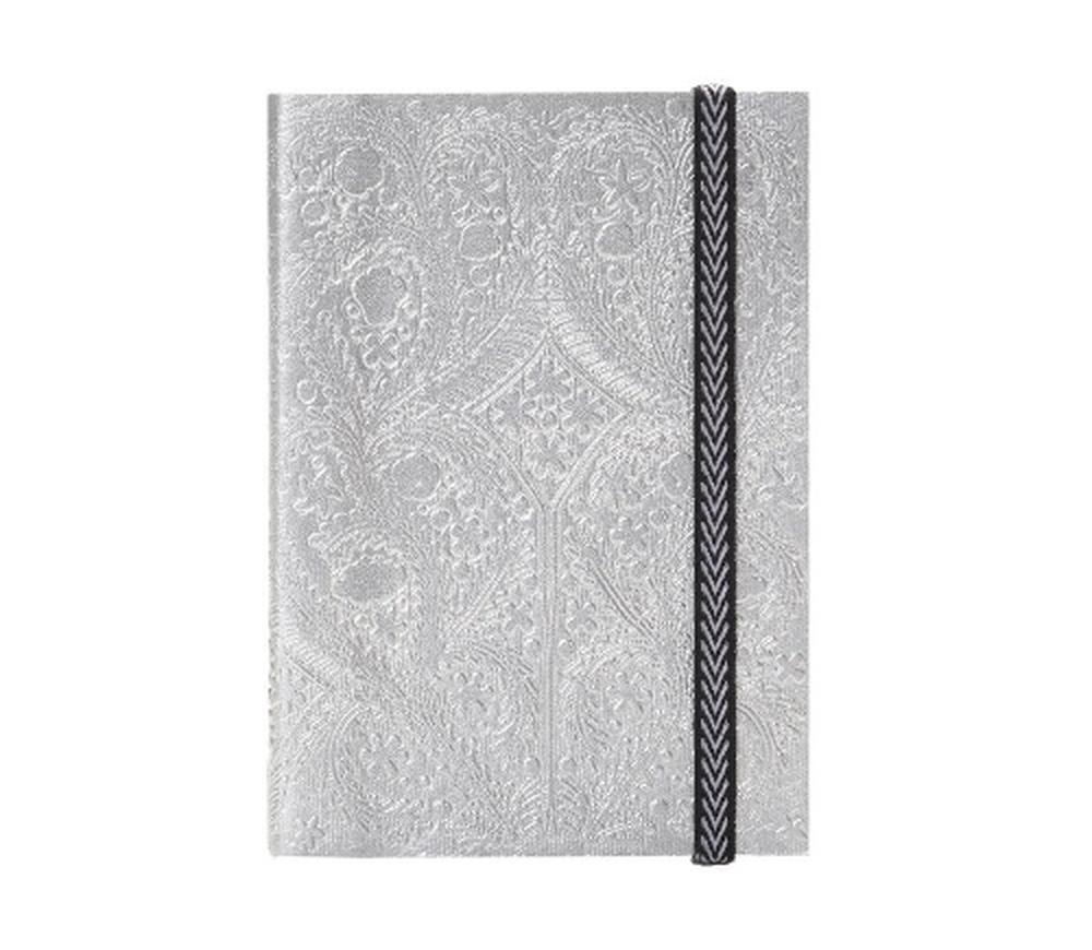 Christian Lacroix Silver A6 Paseo Notebook, 9780735350458