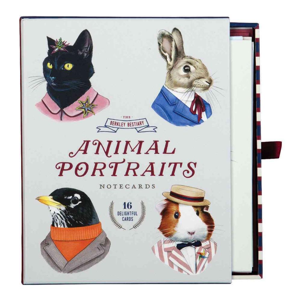 Berkley Illustration Berkley Bestiary Animal Portrait Greeting Card ...