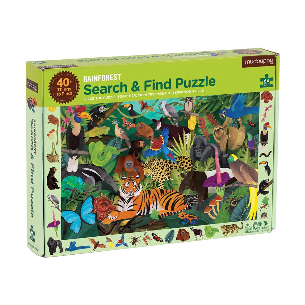 Rainforest Search & Find Puzzle, 9780735351967