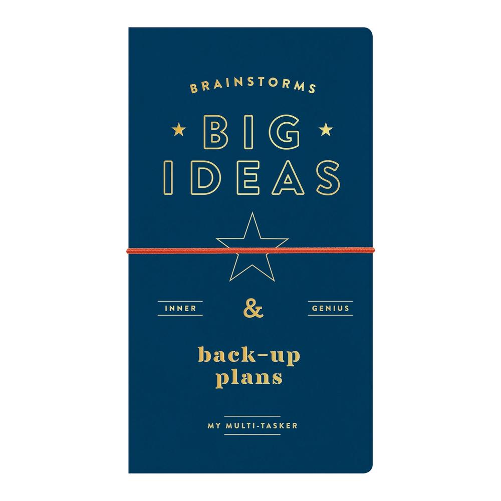 Galison Brainstorms, Big Ideas and Backup Plans Multitasker Journal