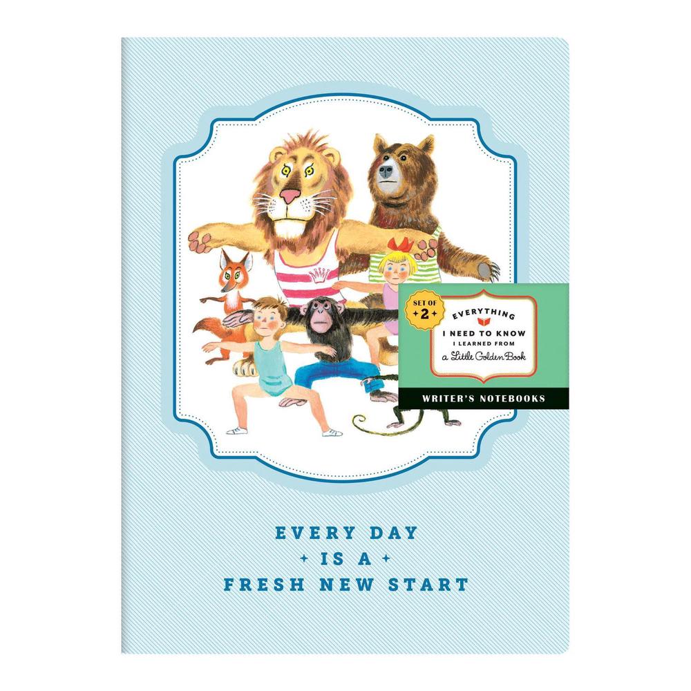 Galison, Penguin Random House Everything I Need to Know I Learned from a Golden Book Writer's Notebook Set, 9780735354333