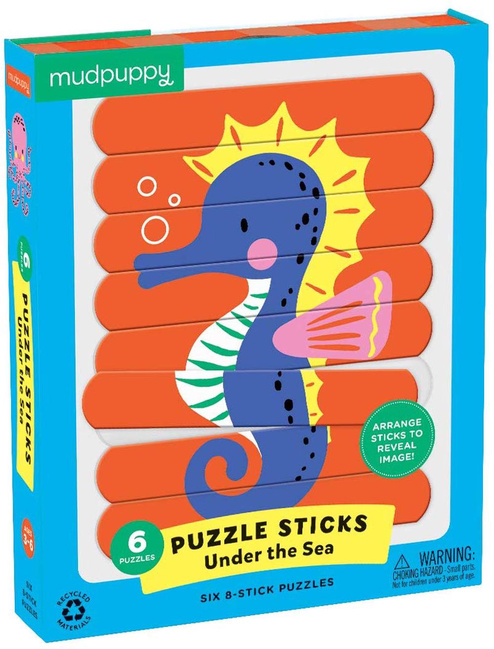 Mudpuppy Under the Sea Puzzle Sticks | Buy online at The Nile