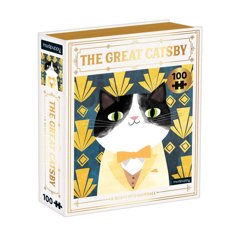 The Great Catsby Bookish Cats 100 Piece Puzzle, 9780735364950