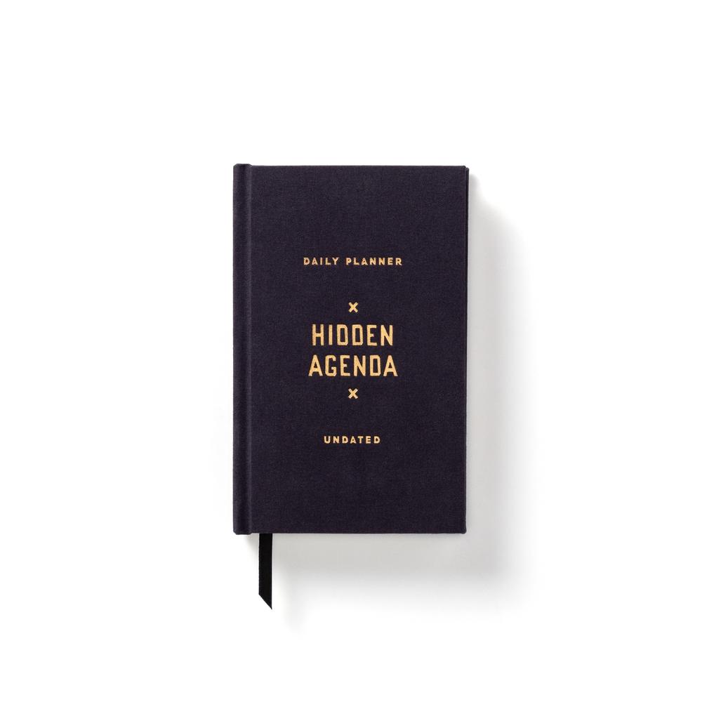 Brass Monkey, Galison Hidden Agenda Undated Mini Planner, 9780735368811