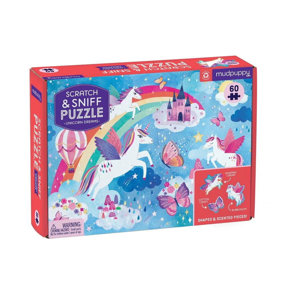 Mudpuppy Unicorn Dreams Scratch and Sniff Puzzle by Mudpuppy - ISBN: 9780735370128