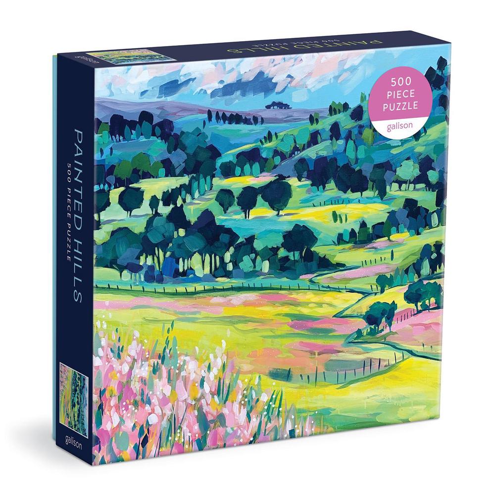 Painted Hills 500 Pc Puzzle by Galison - ISBN: 9780735371378