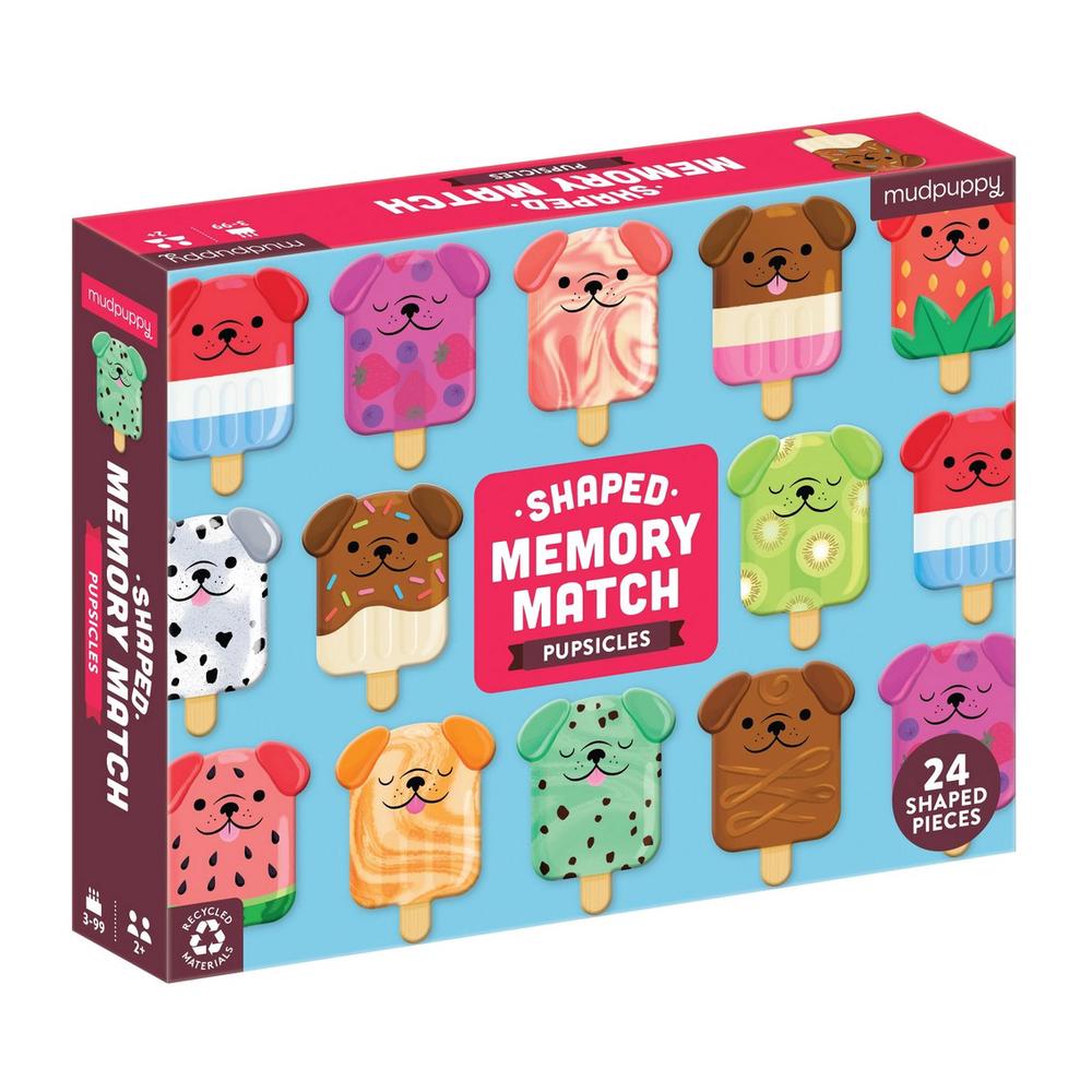 Pupsicles Shaped Memory Match, 9780735372627