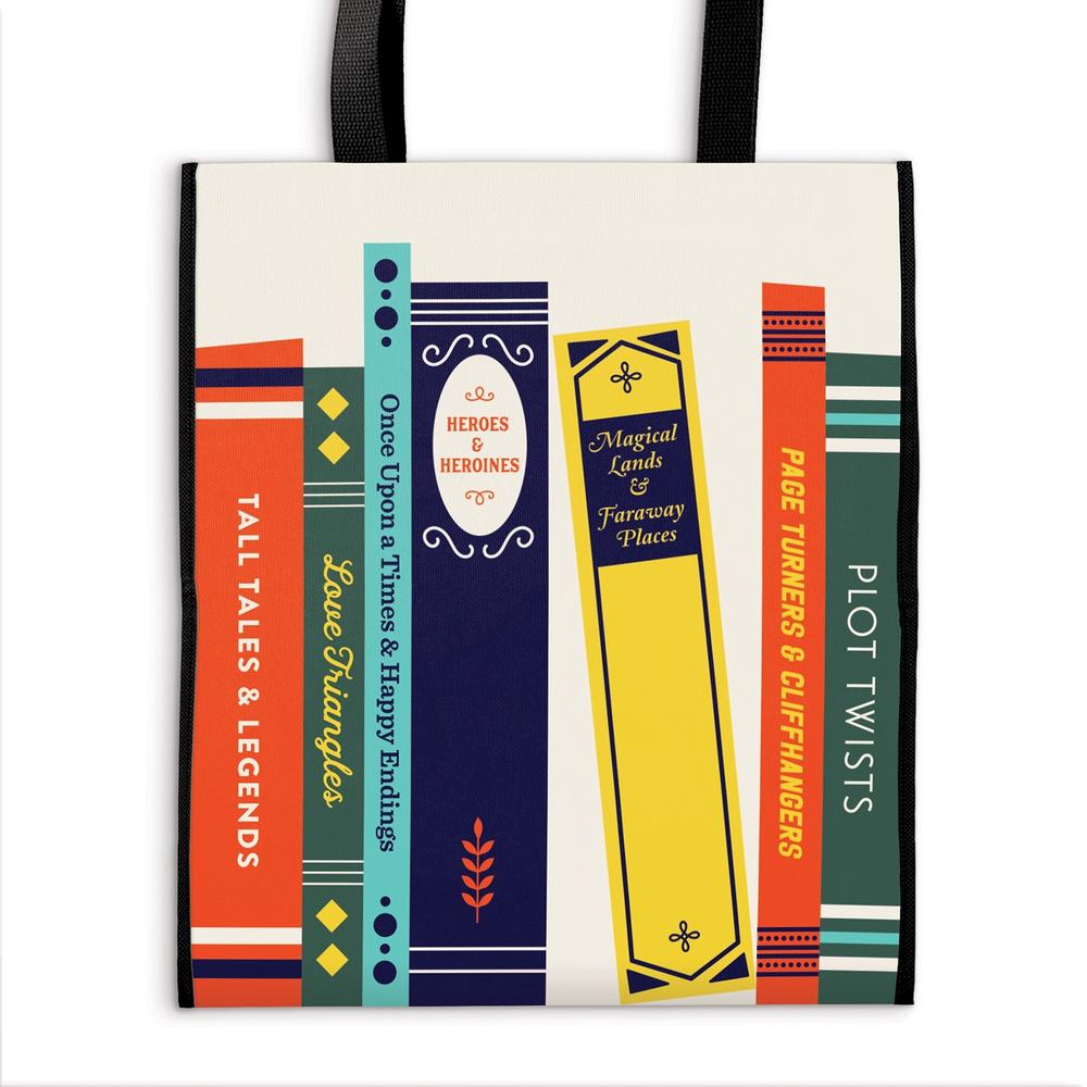 Out of Print Literary Tales Reusable Tote by Out of Print - ISBN: 9780735372733