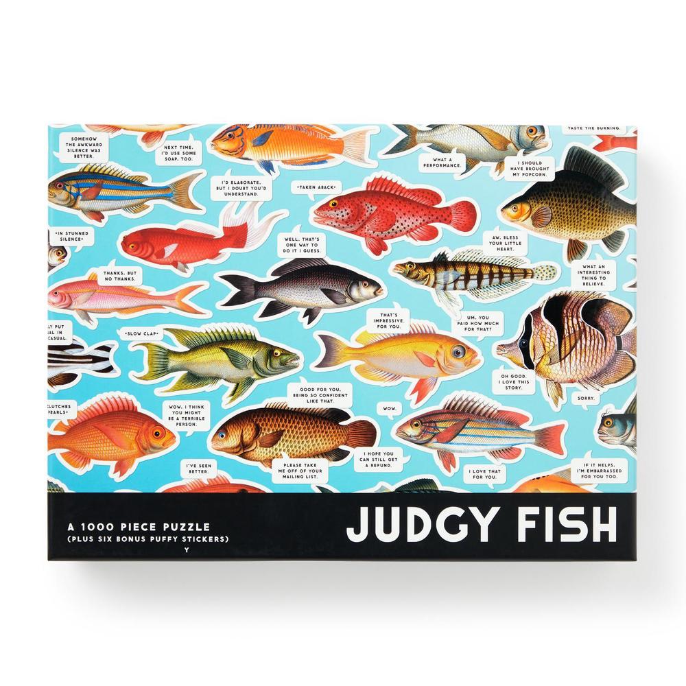Judgy Fish 1000 Piece Puzzle, 9780735377202
