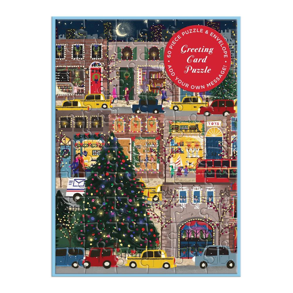 Galison, Joy Laforme Joy Laforme Winter Lights Greeting Card Puzzle by Joy Laforme - ISBN: 9780735378995