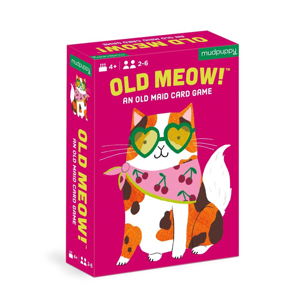 Mudpuppy, Rebecca Jones Old Meow! Card Game, 9780735379145