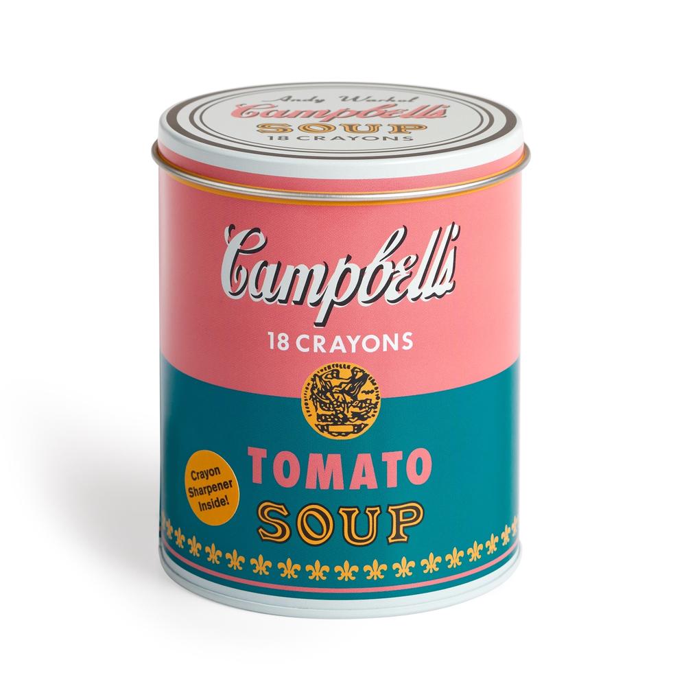 Andy Warhol Soup Can Crayons + Sharpener, 9780735380110
