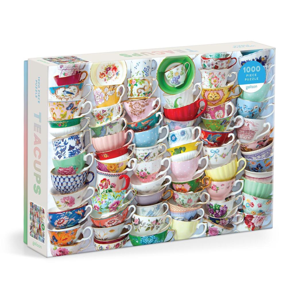 Teacups 1000 Piece Puzzle, 9780735380592