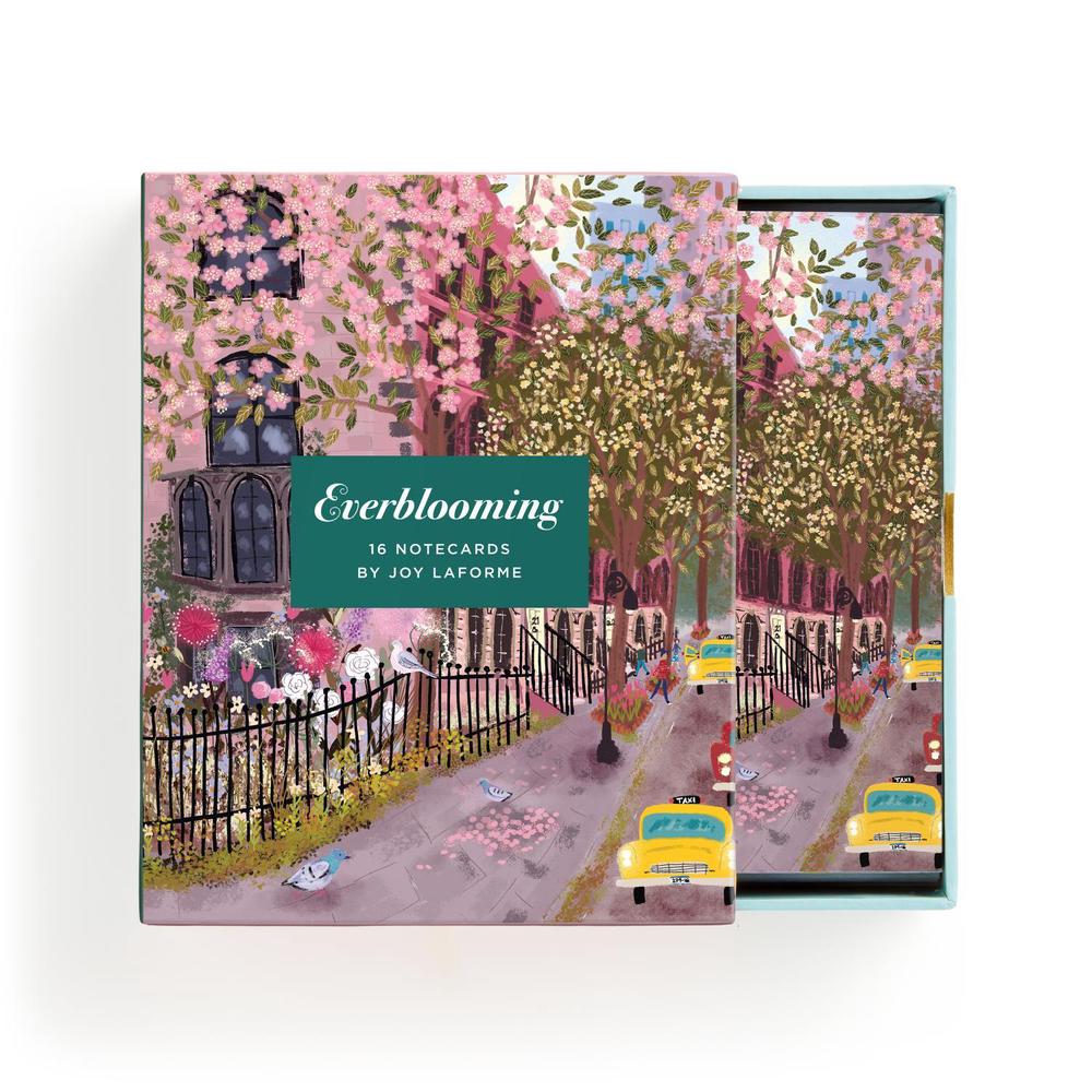 Galison Joy Laforme Everblooming Greeting Card Assortment, 9780735381308