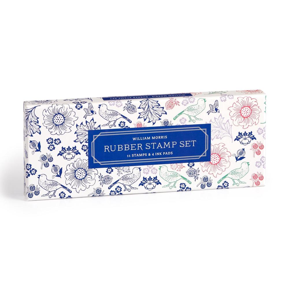 William Morris Rubber Stamp Set, 9780735383111