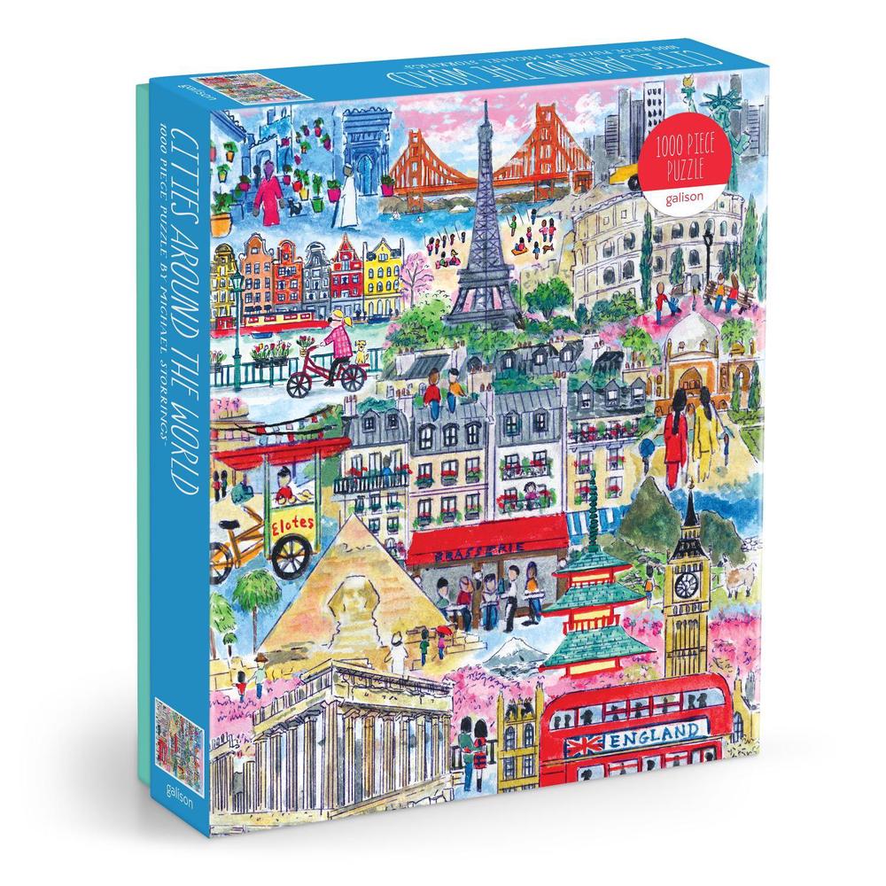 Michael Storrings Cities Around the World 1000 Piece Puzzle, 9780735383555
