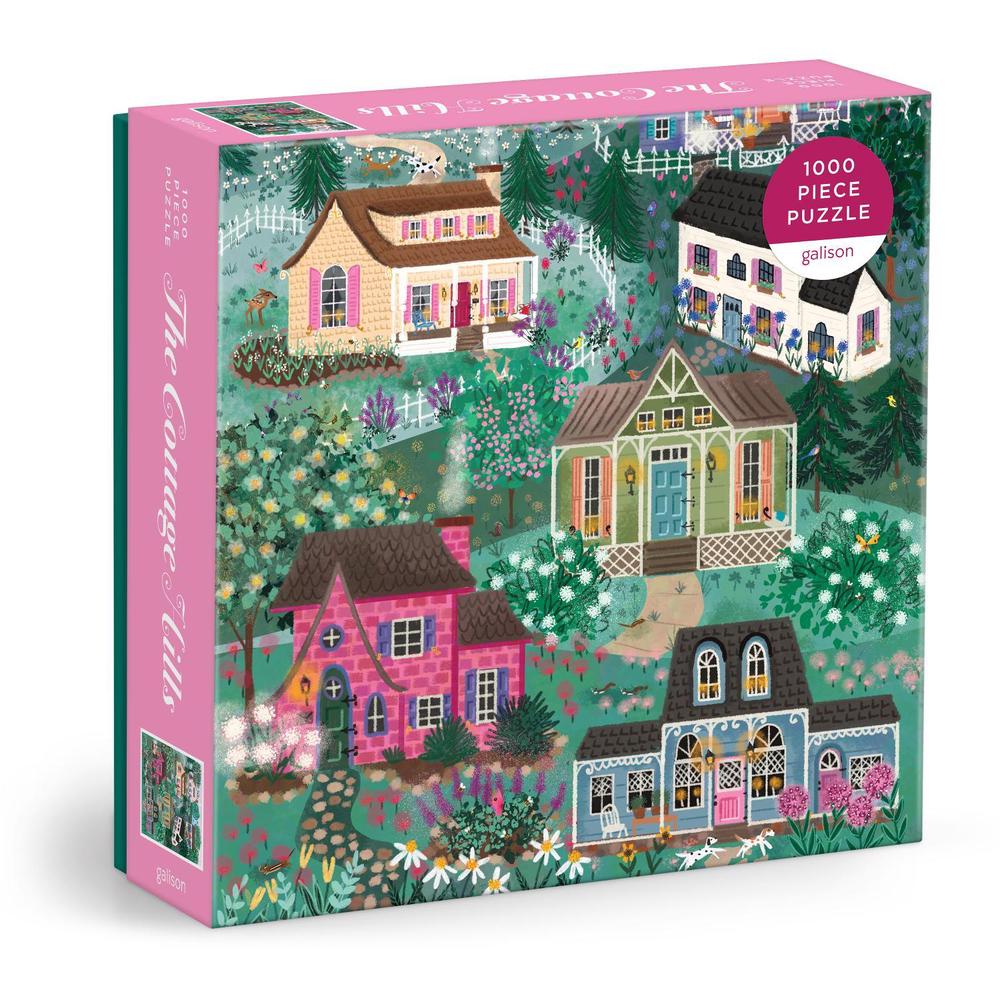 Joy Laforme The Cottage Hills 1000 Piece Puzzle in a Square Box, 9780735383562