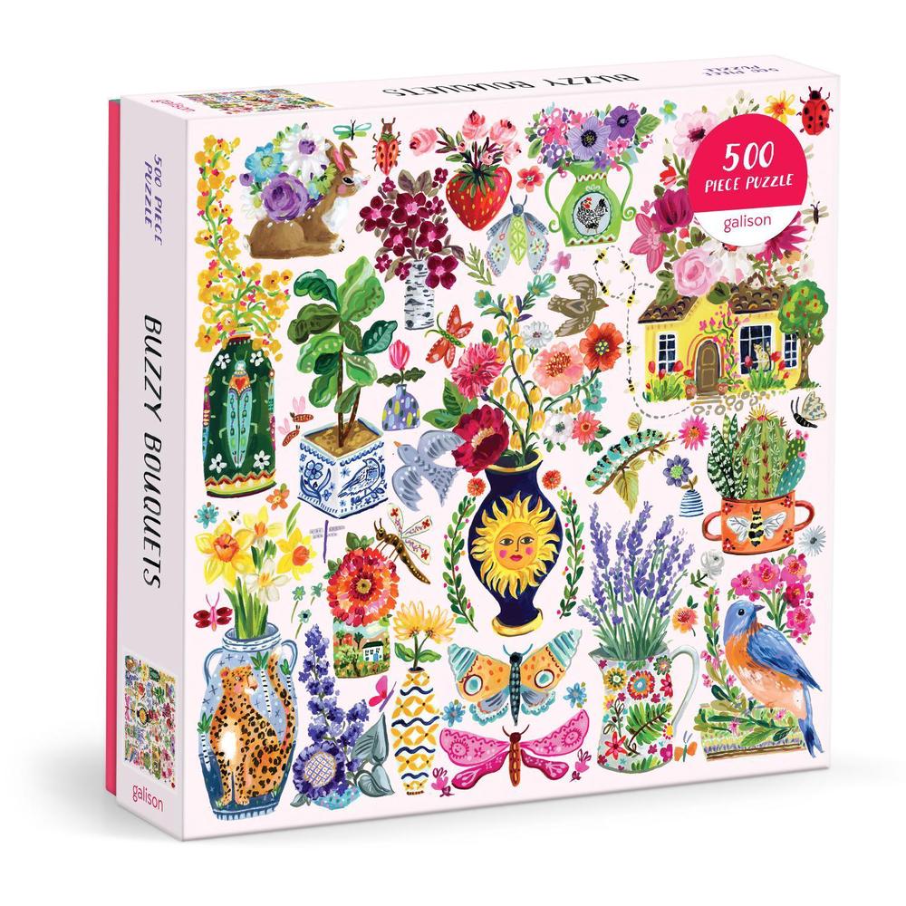 Buzzy Bouquets 500 Piece Puzzle, 9780735384422