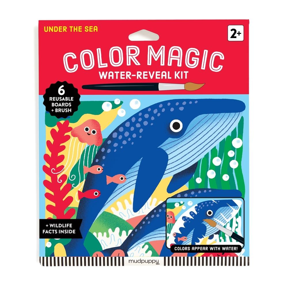 Under The Sea Color Magic Water-Reveal Kit by Mudpuppy - ISBN: 9780735384453