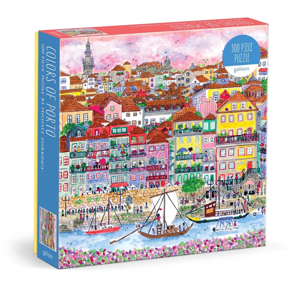 Michael Storrings Colors Of Porto 500 Piece Puzzle, 9780735384682