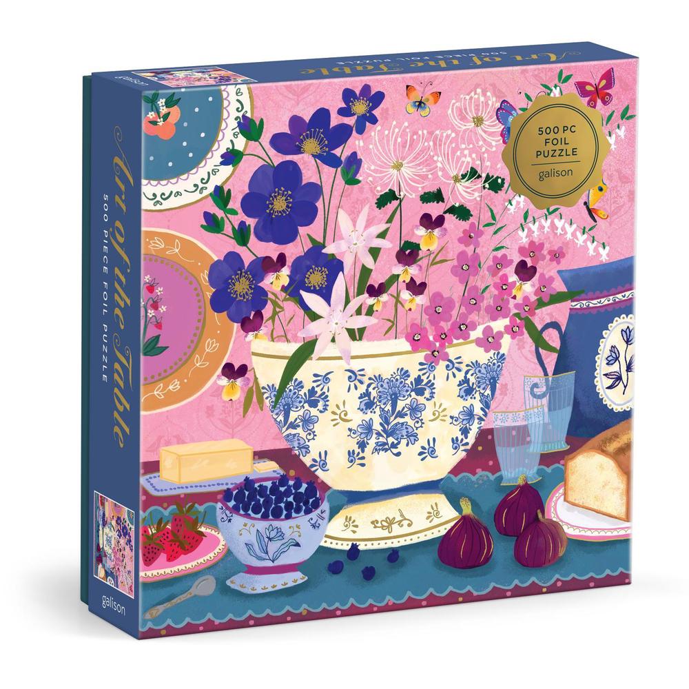 Joy Laforme Art of the Table 500 Piece Foil Puzzle, 9780735384705