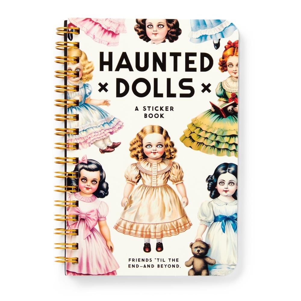 Haunted Dolls Sticker Book by Brass Brass Monkey - ISBN: 9780735385719