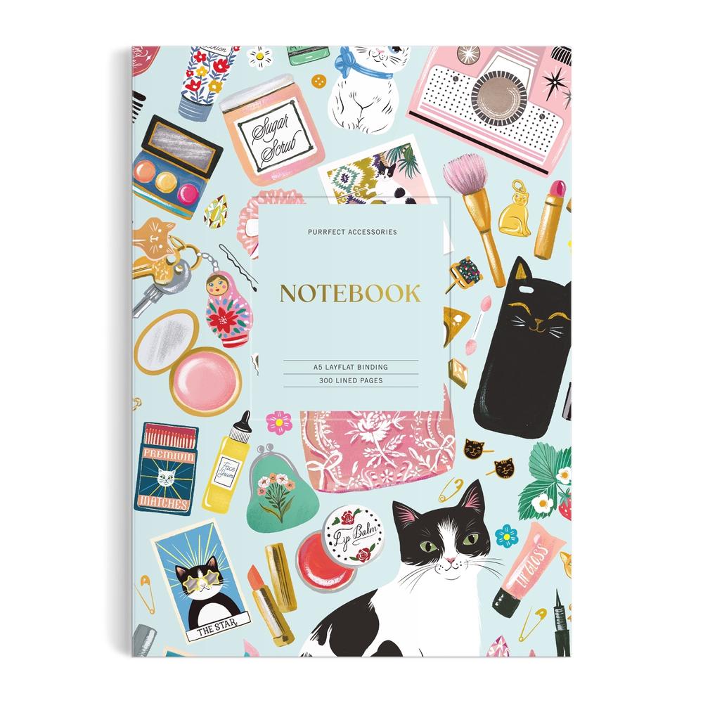 Purrfect Accessories Premium A5 Notebook, 9780735385894