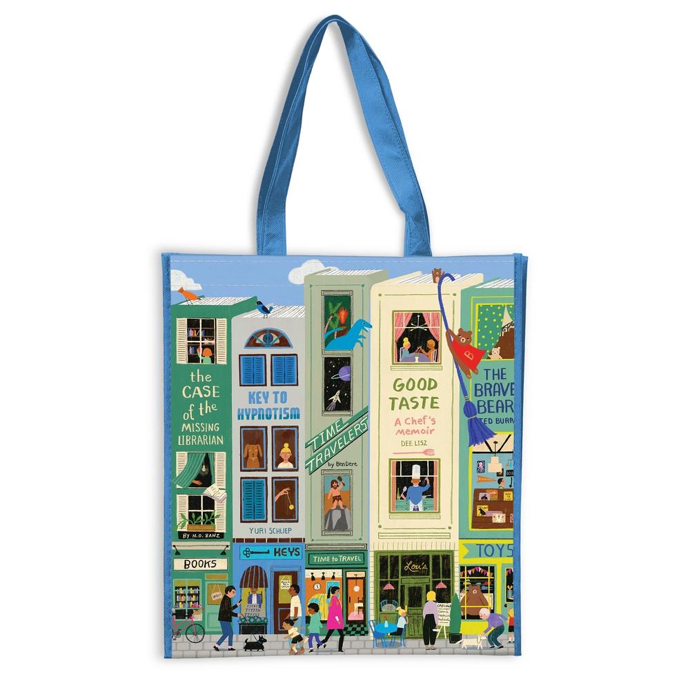Out of Print Main Street Books Reusable Shopping Bag by Out of Print - ISBN: 9780735387850
