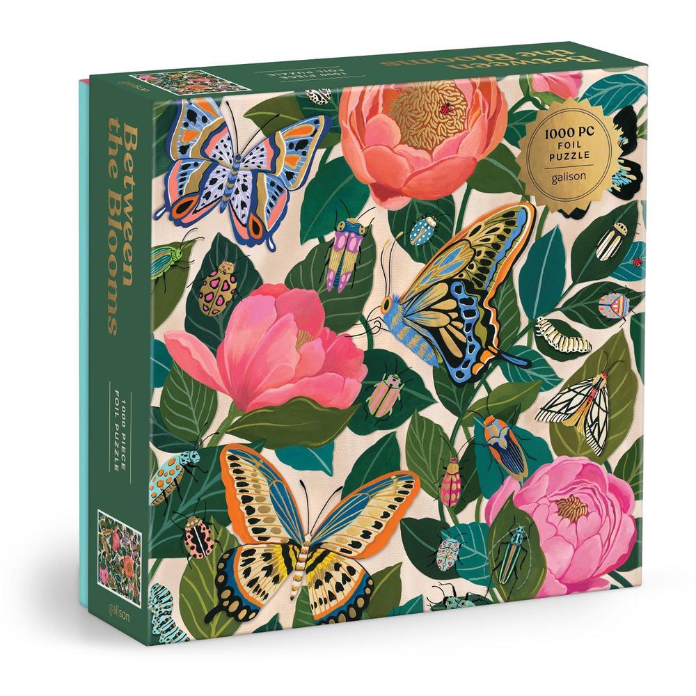 Between the Blooms 1000 Piece Foil Puzzle, 9780735388024