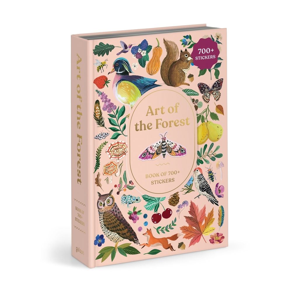 Art of the Forest 100 Page Sticker Book by Galison - ISBN: 9780735388628