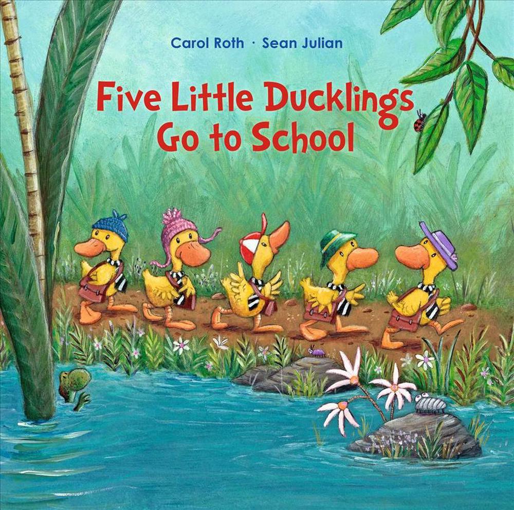 Five Little Ducklings Go to School, 9780735843462